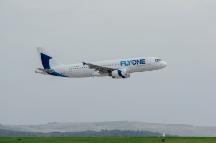 Tiraspol, noua aeronava a companiei FlyOne!