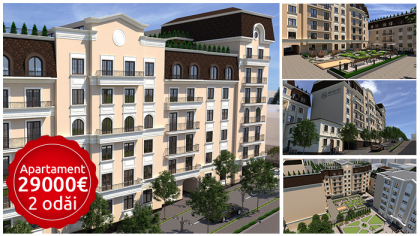 Promotie! Apartament in centru cu doua odai la doar 29000â‚¬!
