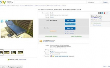 Obiectul care a ingrozit clientii de pe eBay. Anuntul a fost scos de urgenta, iar contul inchis