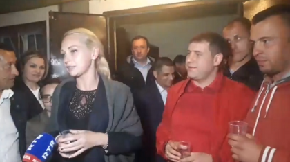 Vicepresedintele Partidului SOR, Marina Tauber, a castigat alegerile in comuna Jora de Mijloc: "De azi inainte, eu deja oficial sunt a voastra si voi sunteti ai mei. Incepem o noua istorie" - VIDEO