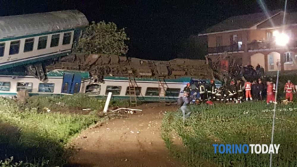 Un cetatean roman a murit in accidentul feroviar din Italia, langa Torino. Imagini de la locul tragediei - VIDEO