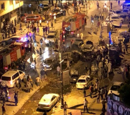 Atentat cu masina capcana, in Libia. 7 persoane au murit, 20 au fost ranite - FOTO Atentat cu masina capcana, in Libia. 7 persoane au murit, 20 au fost ranite - FOTO