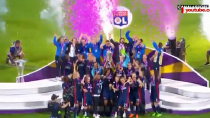 Olympique Lyon continua dominatia in fotbalul feminin. Gruparea franceza a cucerit pentru a treia oara consecutiv trofeul Ligii Campionilor - VIDEO
