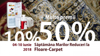 Targ de covoare: " Saptamana Marilor Reduceri la Floare - Carpet" - VIDEO Targ de covoare: " Saptamana Marilor Reduceri la Floare - Carpet" - VIDEO