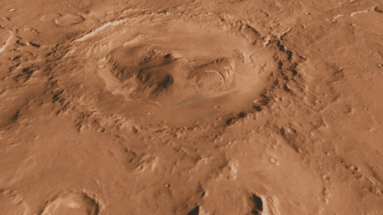 Craterul de pe Marte in care NASA spera sa gaseasca semne de viata