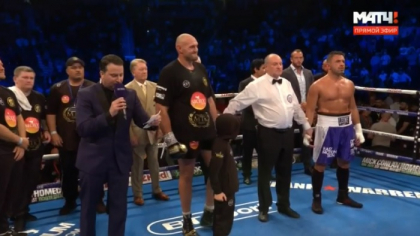 Dupa doi ani si jumatate de absenta, Tyson Fury a revenit in ring si l-a invins pe albanezul Sefer Seferi Dupa doi ani si jumatate de absenta, Tyson Fury a revenit in ring si l-a invins pe albanezul Sefer Seferi