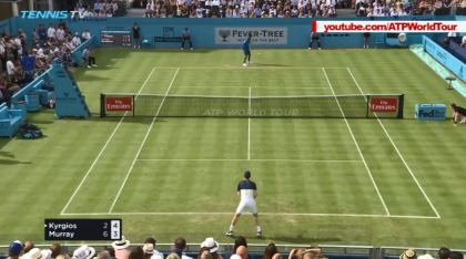 Andy Murray a revenit dupa o absenta de aproape un an. Tenismanul scotian a jucat cu australianul Nick Kyrgios, la Londra - VIDEO Andy Murray a revenit dupa o absenta de aproape un an. Tenismanul scotian a jucat cu australianul Nick Kyrgios, la Londra - VIDEO