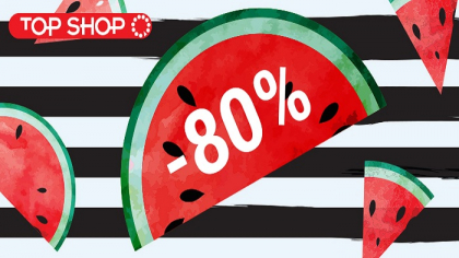 Joi 21 - Cea mai lunga zi - Cele mai mari reduceri la Top Shop. Reduceri de la -21% pana la -80% la toate produsele Joi 21 - Cea mai lunga zi - Cele mai mari reduceri la Top Shop. Reduceri de la -21% pana la -80% la toate produsele
