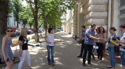 URMARESTE LIVE. Conferinta de presa sustinuta de Maia Sandu si Andrei Nastase, in fata primariei