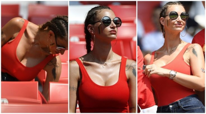 O romanca a incins Cupa Mondiala 2018. Cine e frumoasa care a atras toate privirile in Rusia - FOTO O romanca a incins Cupa Mondiala 2018. Cine e frumoasa care a atras toate privirile in Rusia - FOTO