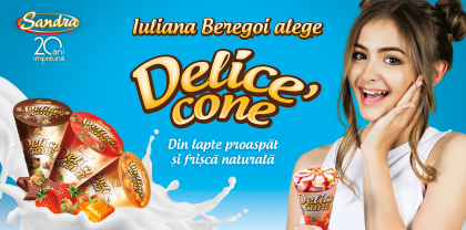 Vara aceasta Iuliana Beregoi alege Delice"™ cone! Vara aceasta Iuliana Beregoi alege Delice"™ cone!