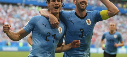 Portugalia lui Ronaldo, eliminata de la Campionatul Mondial din Rusia: Cavani a inscris o dubla. Uruguay o va intalni pe Franta in sferturile de finala Portugalia lui Ronaldo, eliminata de la Campionatul Mondial din Rusia: Cavani a inscris o dubla. Uruguay o va intalni pe Franta in sferturile de finala