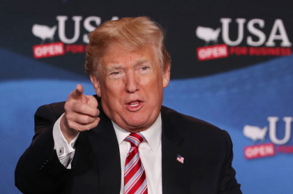 Donald Trump va candida pentru un nou mandat in 2020. "Nimeni nu ma poate invinge"