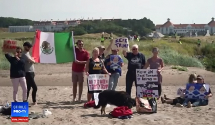 Un parasutist a incercat sa aterizeze pe proprietatea lui Trump, in Scotia. Ce mesaj a vrut sa-i transmita Un parasutist a incercat sa aterizeze pe proprietatea lui Trump, in Scotia. Ce mesaj a vrut sa-i transmita
