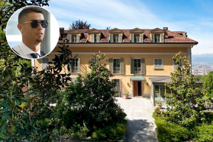 Ronaldo sta intr-un palat la Torino. Casa pentru care plateste 600 000 de euro pe an: acolo a locuit si Zidane. Cum arata vila - GALERIE FOTO Ronaldo sta intr-un palat la Torino. Casa pentru care plateste 600 000 de euro pe an: acolo a locuit si Zidane. Cum arata vila - GALERIE FOTO