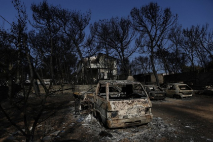 Un barbat a fost arestat pentru ca incerca sa declanseze noi incendii in Grecia Un barbat a fost arestat pentru ca incerca sa declanseze noi incendii in Grecia