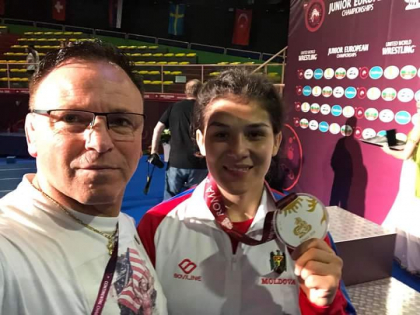 Anastasia Nichita este campioana europeana la lupte, categoria tineret. Moldoveanca a cucerit medalia de aur la turneul de la Roma