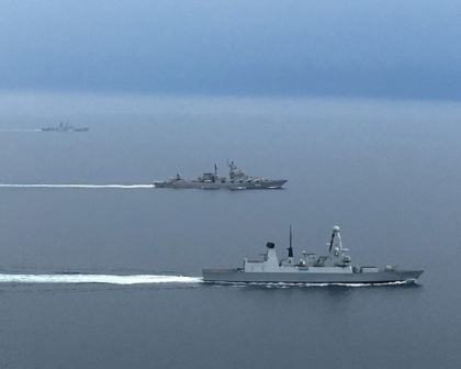 Nave de razboi rusesti, escortate in Canalul Manecii de flota britanica. Ce destinatie au Nave de razboi rusesti, escortate in Canalul Manecii de flota britanica. Ce destinatie au