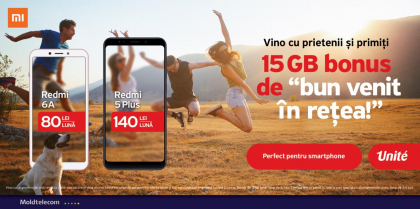 Vino cu prietenii in reteaua Unite si primiti fiecare cate 15 GB bonus de bun venit in retea