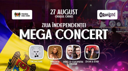 The Motans, Zdob si Zdub si show aviatic - asta promite Ilan Sor de ziua Independentei, la Orhei