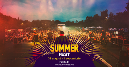 Chisinau Summer Fest - vino sa petrecem impreuna ultimele zile din aceasta vara la cel mai mare festival al anului! Chisinau Summer Fest - vino sa petrecem impreuna ultimele zile din aceasta vara la cel mai mare festival al anului!