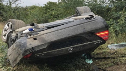 Mesajul postat de seful statului, dupa accidentul in care a fost implicat: "Multumim celor care mi-au transmis mesaje. Totul este in ordine, fara traumatisme grave"