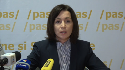 Ce spune Maia Sandu despre accidentul in care a fost implicat Igor Dodon: "Trebuie sa respectam limita de viteza, inclusiv cei care cred ca au obtinut functia de la Dumnezeu. Regret..."