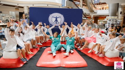 Studiem corpul uman la Shopping MallDova - VIDEO