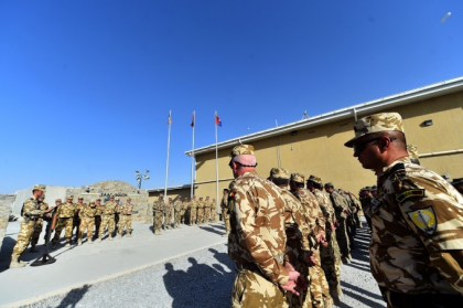 Militari din Romania si SUA participa la un exercitiu militar langa Chisinau