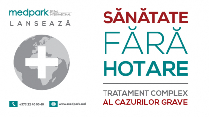 Programul " Sanatate fara hotare": Medpark ofera servicii complexe pentru tratarea pacientilor cu diagnostice complicate Programul " Sanatate fara hotare": Medpark ofera servicii complexe pentru tratarea pacientilor cu diagnostice complicate