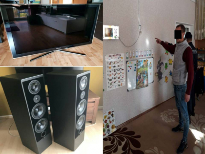 A intrat in mai multe gradinite din capitala si a furat de acolo tot ce a putut lua cu el: televizoare, calculatoare, boxe, dar si alte obiecte. Totul in valoare de 40 de mii de lei. Ce a facut cu ele - VIDEO