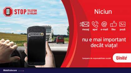 Stop Telefon la Volan - niciun mesaj nu e mai important decat viata! - VIDEO