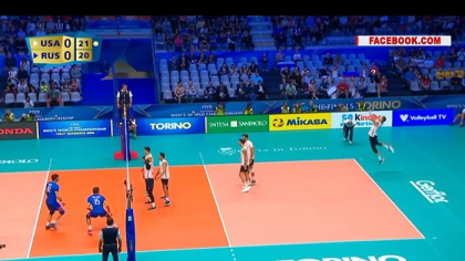 Nationala Statelor Unite de volei trimite acasa echipa Rusiei. Americanii au castigat meciul de la Campionatul Mondial - VIDEO Nationala Statelor Unite de volei trimite acasa echipa Rusiei. Americanii au castigat meciul de la Campionatul Mondial - VIDEO