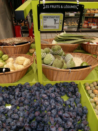 Prune din Republica Moldova... pe tarabele din Franta. La ce pret sunt vandute Prune din Republica Moldova... pe tarabele din Franta. La ce pret sunt vandute