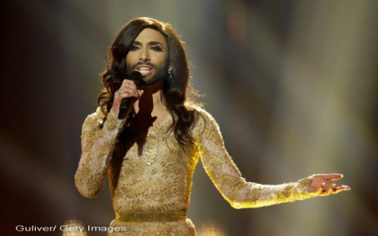 EUROVISION 2014. Conchita Wurst, reprezentanta Austriei, poreclita "Femeia cu barba", este printre favorite in finala. VIDEO EUROVISION 2014. Conchita Wurst, reprezentanta Austriei, poreclita "Femeia cu barba", este printre favorite in finala. VIDEO