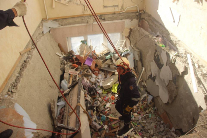 Imagini din interior. Cum arata apartamentele care au fost distruse de explozie - GALERIE FOTO Imagini din interior. Cum arata apartamentele care au fost distruse de explozie - GALERIE FOTO