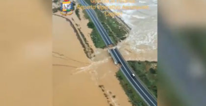 Alt pod prabusit in Italia din cauza furtunilor. Autoritatile, in alerta - VIDEO