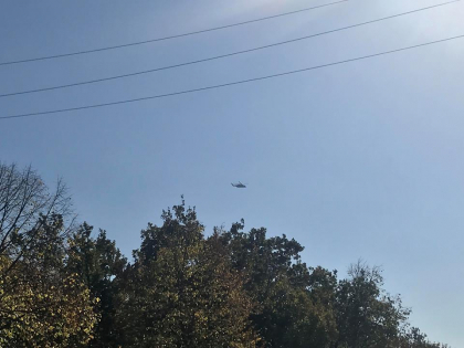 Erdogan si Dodon zboara la Comrat. Doua aeronove surprinse deasupra orasului - FOTO