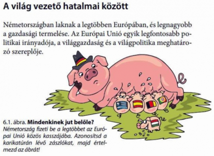 Manual de Geografie din Ungaria: Transilvania e casa maghiarilor, Germania este scroafa care nu hraneste Budapesta Manual de Geografie din Ungaria: Transilvania e casa maghiarilor, Germania este scroafa care nu hraneste Budapesta