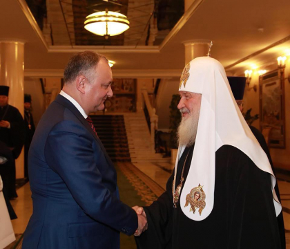 Vizita patriarhului Kirill se amana. Dodon: "Saptamana viitoare, in cadrul vizitei mele la Moscova, voi discuta cu Sanctitatea Sa asupra perioadei vizitei ulterioare" Vizita patriarhului Kirill se amana. Dodon: "Saptamana viitoare, in cadrul vizitei mele la Moscova, voi discuta cu Sanctitatea Sa asupra perioadei vizitei ulterioare"