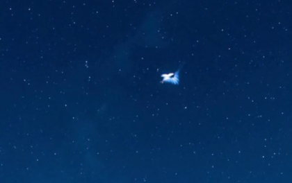 Imagini rare. Un britanic a surprins momentul in care un meteor se dezintegreaza - VIDEO Imagini rare. Un britanic a surprins momentul in care un meteor se dezintegreaza - VIDEO
