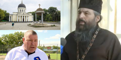 Conflict intre preot, primar si Mitropolie. Preotul din Negureni, scos fortat de politie dintr-o incapere in care tinea slujba - VIDEO/ZdG.md Conflict intre preot, primar si Mitropolie. Preotul din Negureni, scos fortat de politie dintr-o incapere in care tinea slujba - VIDEO/ZdG.md