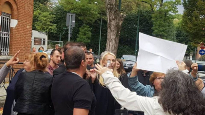Sor avertizeaza moldovenii din diaspora, dupa ce Tauber a fost huiduita la Venetia: "Am informat politia italiana. Acestor nebuni nu le va reusi sa impiedice organizarea concertului de la Torino"