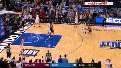 Victorie in ultima secunda. Orlando a castigat meciul cu Cleveland, in liga nord-americana de baschet. Un jucator francez a reusit un buzzer beater spectaculos - VIDEO