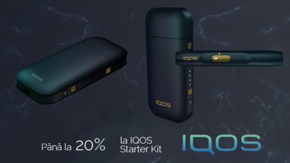 De "Noaptea Reducerilor", ai oferta speciala la IQOS Starter Kit De "Noaptea Reducerilor", ai oferta speciala la IQOS Starter Kit