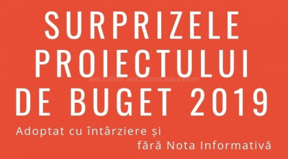 Ce surprize contine Bugetul 2019, aprobat in premiera fara note explicative - mold-street.com