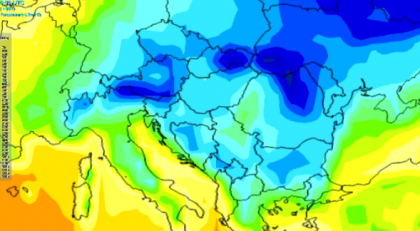 O masa de aer polar vine peste Romania. Temperaturile scad drastic si va ninge