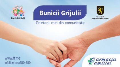 Farmacia Familiei, partener drag al proiectului " Bunicii Grijulii"