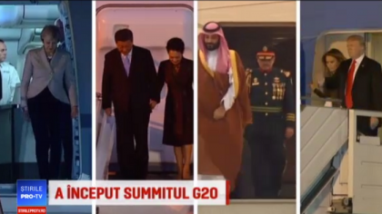 Summit-ul celor mai puternici oameni ai lumii. Cum s-au salutat Putin si printul Salman Summit-ul celor mai puternici oameni ai lumii. Cum s-au salutat Putin si printul Salman