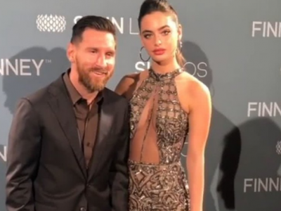 Messi, alaturi de o "bomba sexy" de 18 ani pe covorul rosu! Cine e tanara care a aparut la bratul starului Barcelonei - FOTO